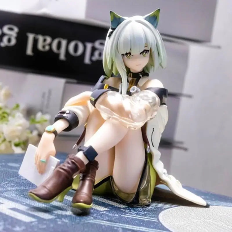 Hot FuRyu Game Arknights Action Figures Kal'tsit Girl Pvc Action Figure Model Collection Toy 10cm