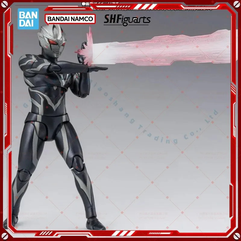 In Stock Genuine Bandai Ultraman Model Kit SHF Guil Arc The Dark Warrior Anime Action Figure Collection Finished Model Toys Gift