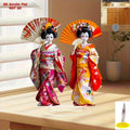 Traditional Japanese Geisha Lightweight Acrylic Statue Office Decor Or Japanese Themed Party Decoration