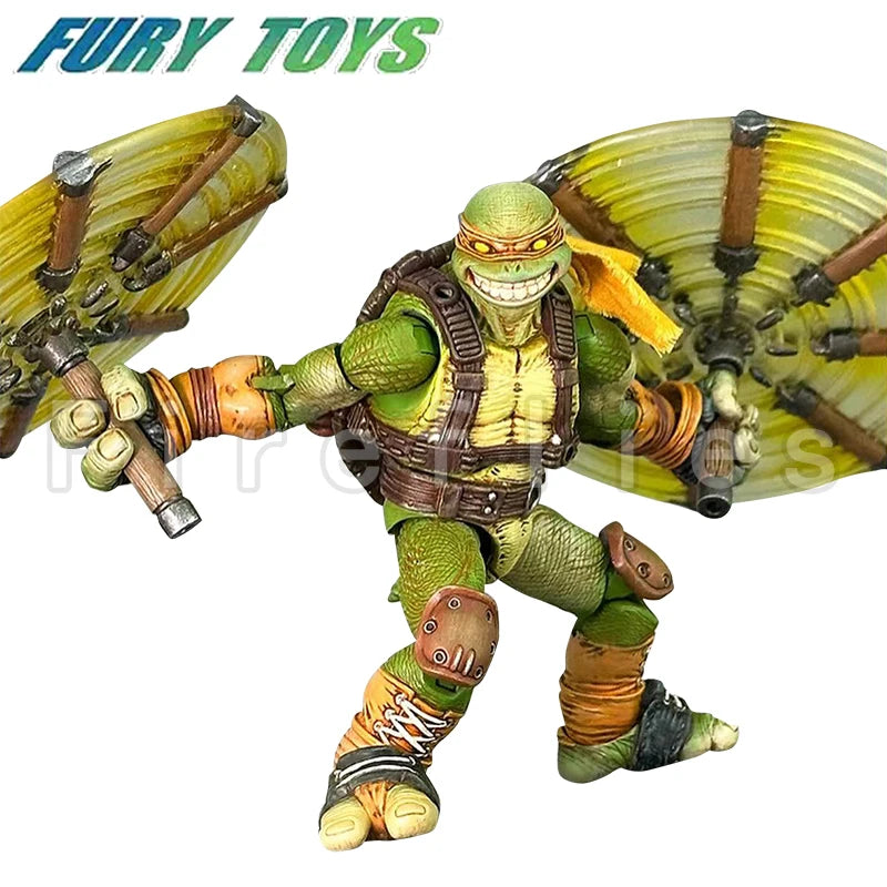 1/12 5inches Fury Toys Action Figure Wave 3 Rage Samurai Force Summer Anime Model