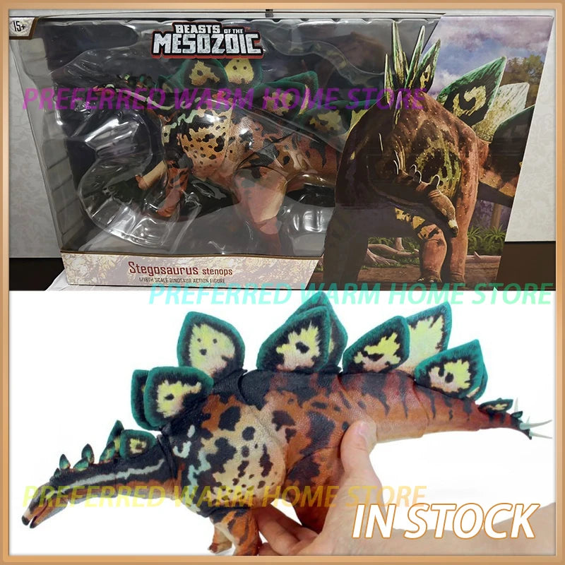 In Stock Beasts Of The Mesozoic Stegosaurus 1/18 48CM Movable Dinosaur Model Toys