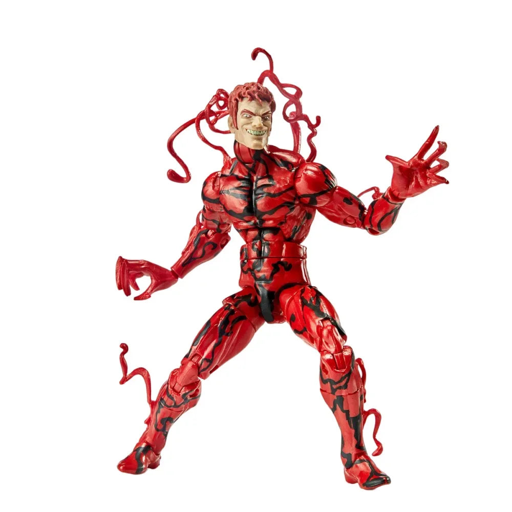 Anime Marvel The Avengers Spider-Man Action Figure Venom Carnage Massacre Action Model Red Movable Doll Child Halloween Gifts
