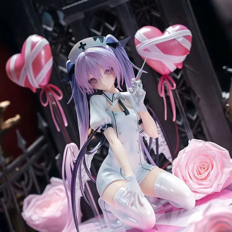 16cm Nurse Eve Anime Figure - Cartoon Girl Model Statue For Desktop Decoration Collectible Ornament Ideal Gift For Fans