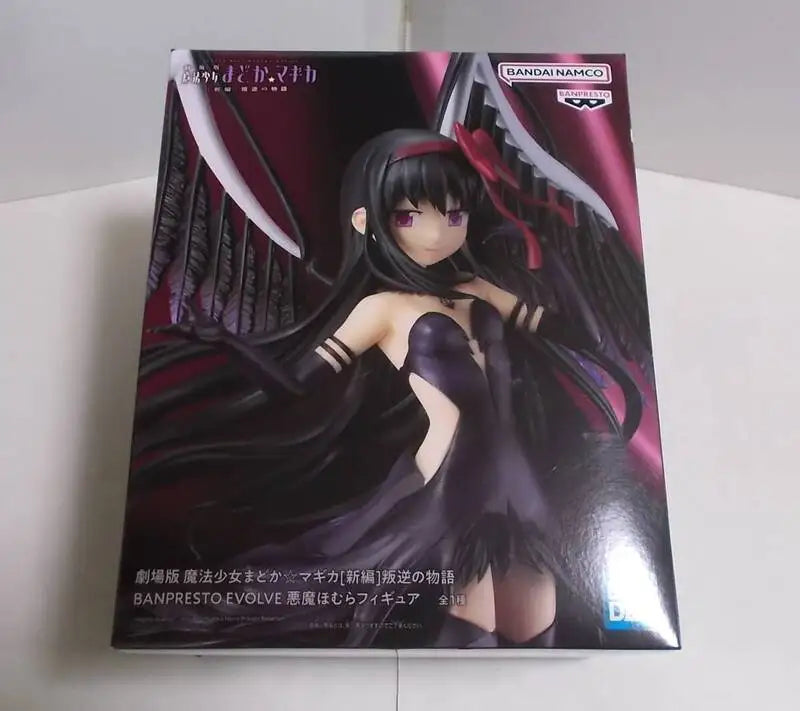 In Stock BANPRESTO Puella Magi Madoka Magica The Rebellion Ultimate Madoka Devil Homura PVC 20CM Anime Action Figures Model Toy