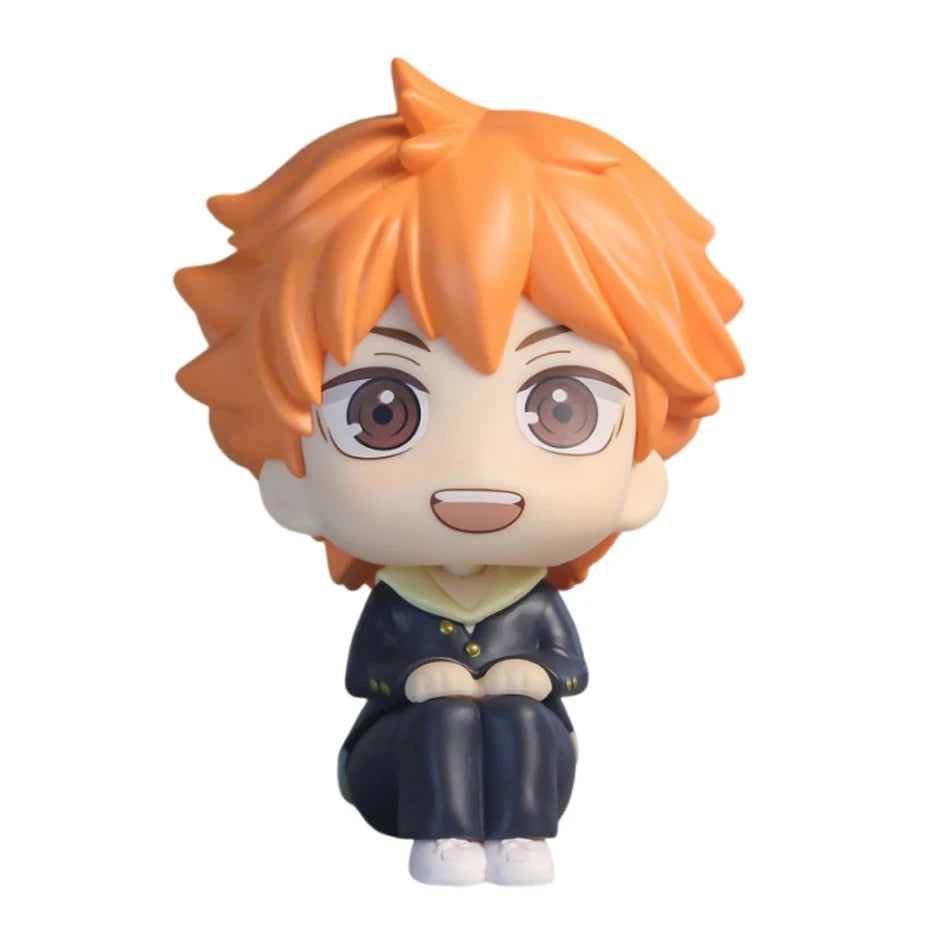 4 Style Anime Figures Haikyuu!! Shoyo Hinata Action Figures PVC Tobio Kageyama Toys for Children Collector Haikyu Model Gifts