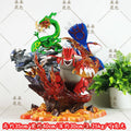 Cute Cartoon Pokemon Game Anime Surrounding Statue Ornaments Fengyuan Three Gods Guraduo Gaioka Empty Seat Manual Large Gift