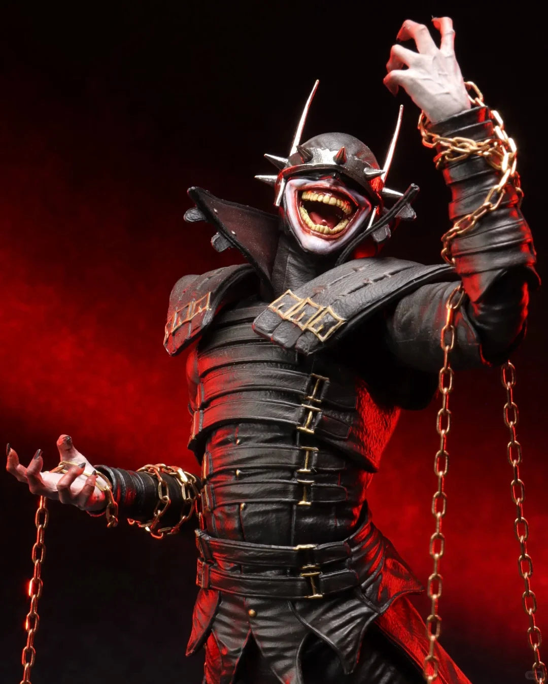 In Stock Genuine LPZZ UPFinegures Dark Nights Metal The Batman Who Laughs Laughing Bat Action Figure Collection Gifts