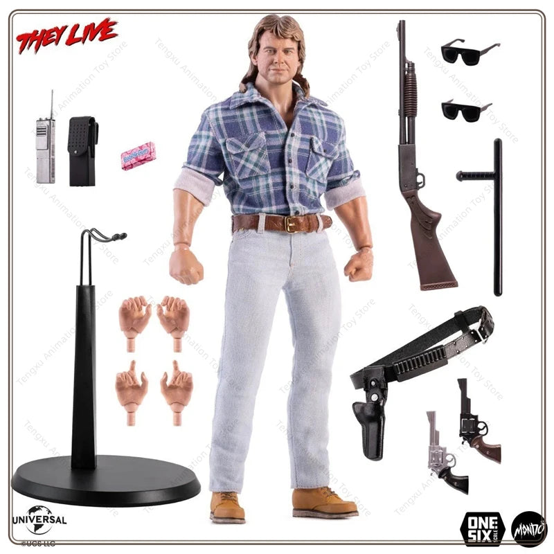 【Coming Soon】Mondo Extreme Space They Live 1/6 Nada 12-inch Moving Figure Genuine