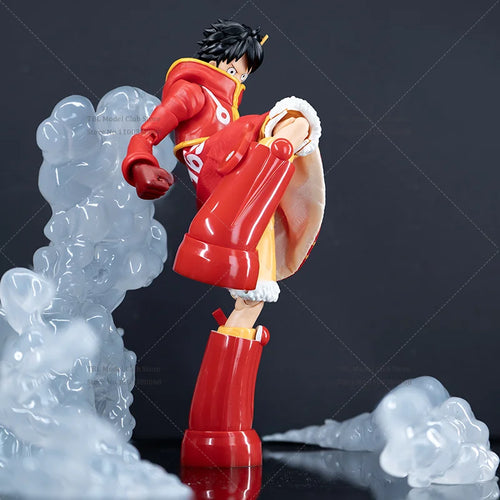 1/12 Мащаб Мъжки дрехи Hemline ЕДНО ЧАСТ Egghead Island‌ Monkey D. Luffy Японско аниме За shf 6-инчова екшън фигурка войник