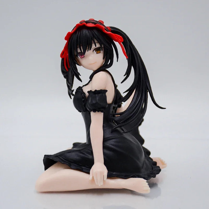 24cm KDcolle Date A Live Kurumi Tokisaki Anime Figure Date A Bullet Yatogami Tohka Bunny Girl Action Figure Adult Model Doll Toy
