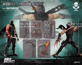 BROTOYS 1/12 Scale Collectible Action Figure Ninja Assassin Hayabush Super Flexible Body Design 6inch LR010 Soldier Model Gifts