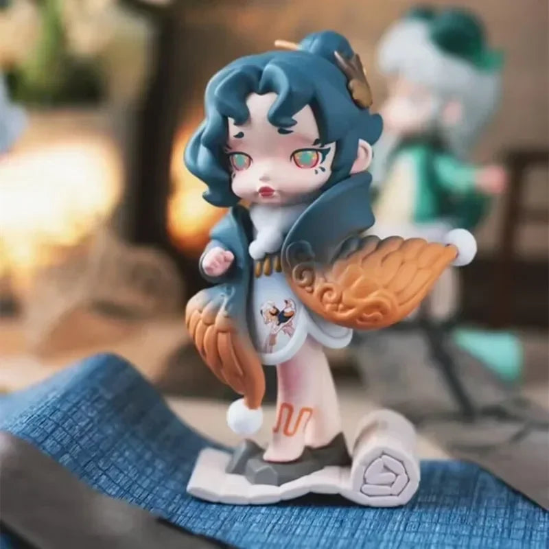 TOYCITY LAURA MYSTICAL BOOK Series Blind Box Mystery Box  Cute Action Figure Toys Kawaii Anime Figures  Dolls Toy Gift