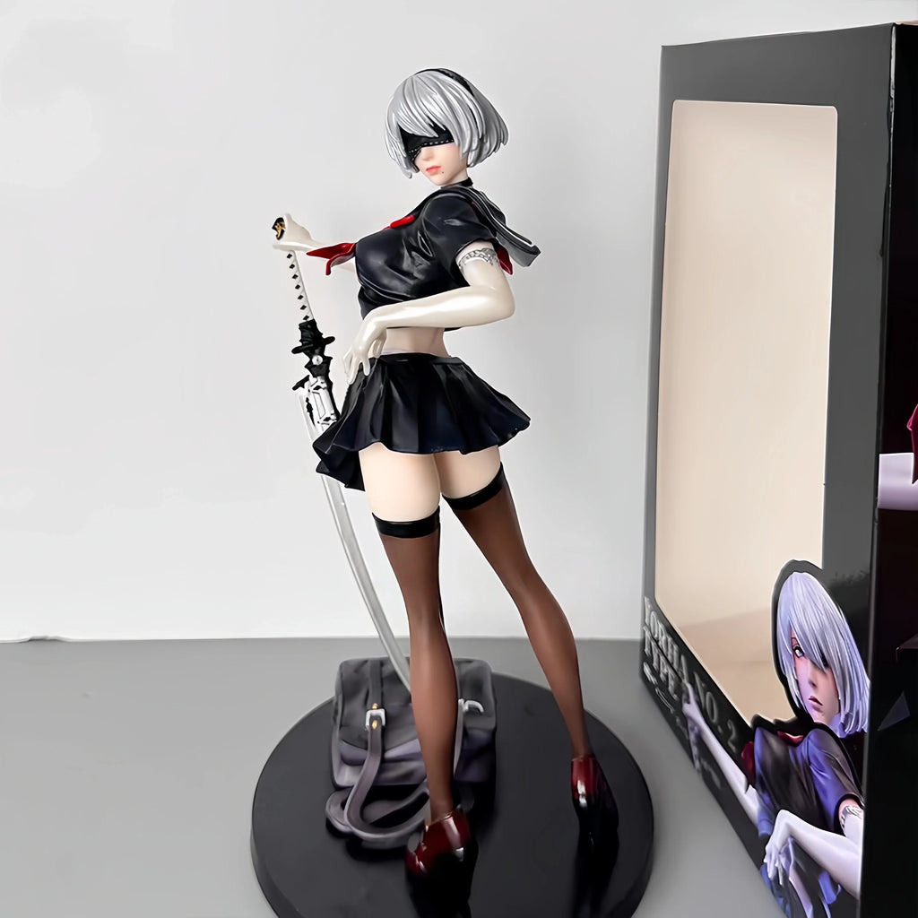 New Ko Figure Figma A2 Fgurine Nier: Automata 2b Articulated Action Figure Model Ornament Collection Toys Gift In Stock