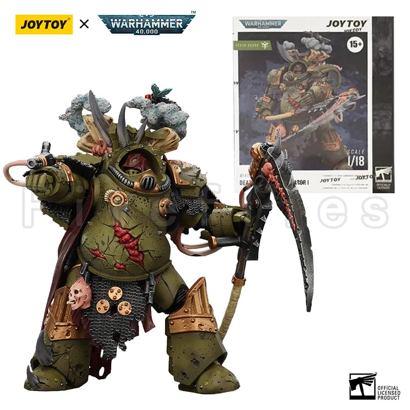 [Pre-Order]1/18 JOYTOY Action Figure 40K Death Guard Deathshroud Terminator Re-issue Version  Anime Model Toy