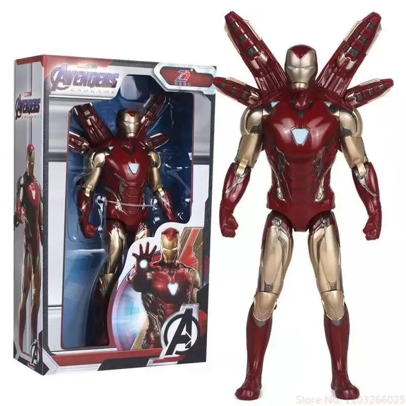 Alliance 4 Final Battle SHF Ultimate Iron Man Joint Mobile Handheld Gift Model Box Desktop Ornament