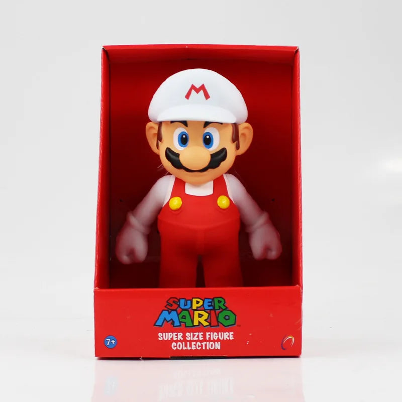 24cm New Anime Super Marioed Series Action Figure Toys Bowser Figures PVC Toy Model For kids birthday Collectible gifts
