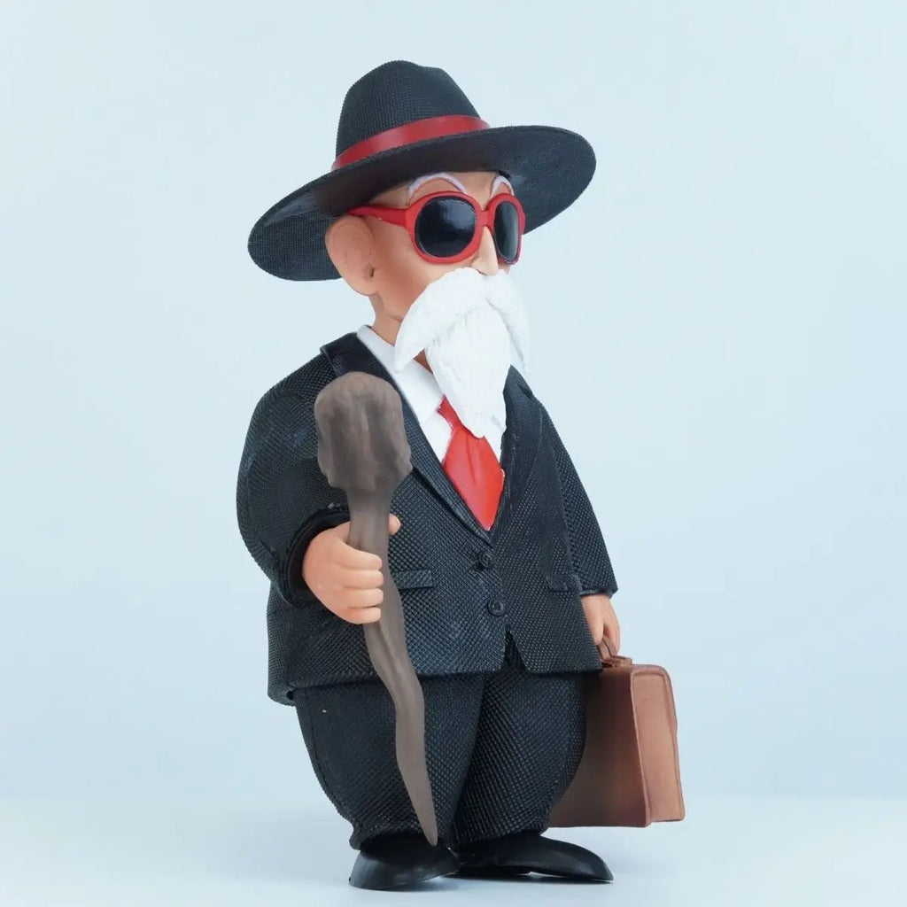 Нов Dragon Ball Master Roshi дрехи в западен стил, стоящ аниме фигурка 16 см PVC статуя колекция настолен орнамент детски подаръци