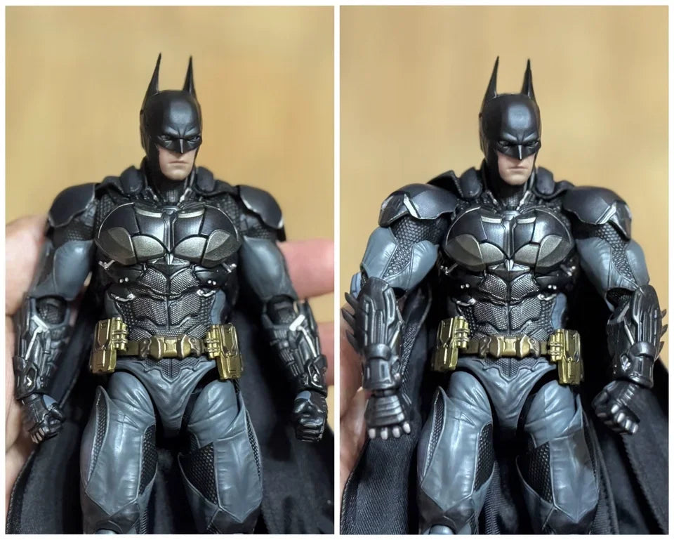 Lpzz 1/12 Batman Action Figure LIANGPINZHIZAO Batman: Arkham Knight Movable Collectible Model Toys Desk Decor Gifts