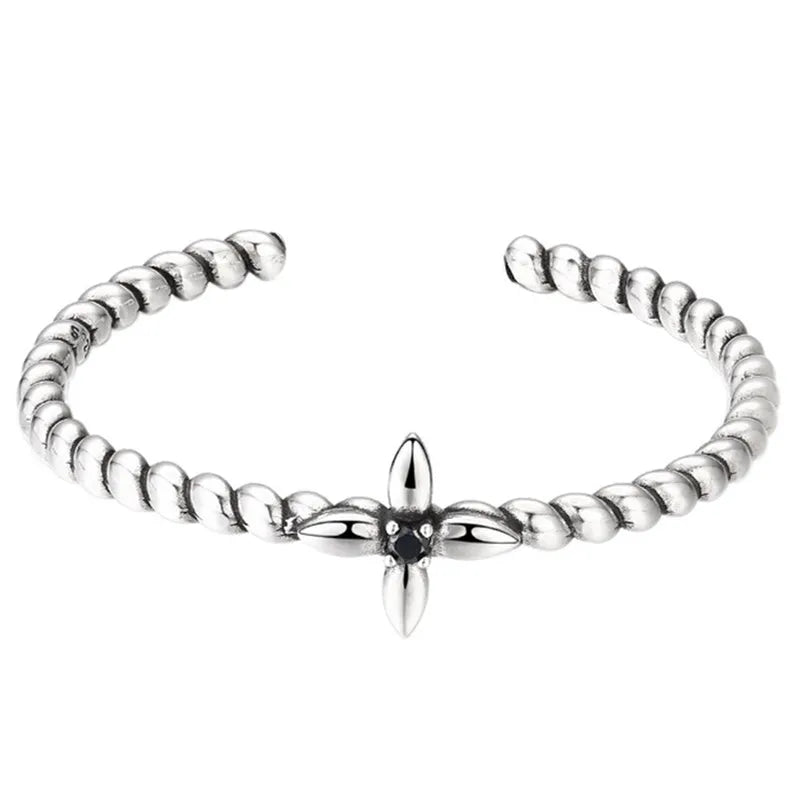 High Quality Clover Bracelet Bangle Argent 925 Sterling Silver Luxury Brand Designer Fine Jewelry Man Woman 2025 Relationship B6