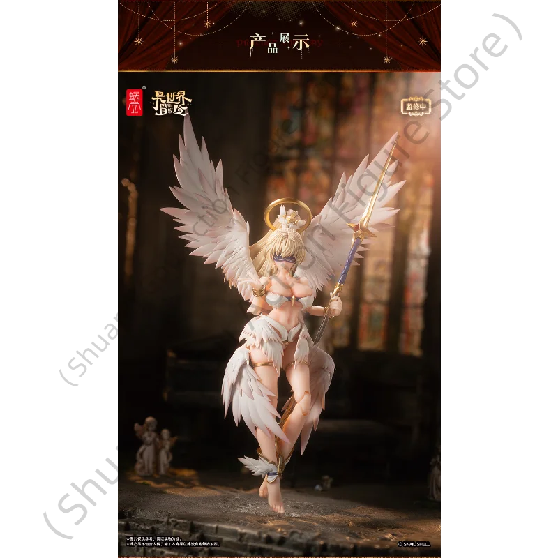The New Product Will Be Shipped in June-July 2026. Snail Shell RPG-07 Angel Angela 1/12 Movable Doll Model Toy Collection Gift