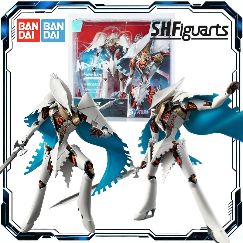 Bandai Original S.H.Figuarts Metaphor: ReFantazio Seeker Archetype Will Action Figure Toys for Boys Girls Kids Gift Collectible