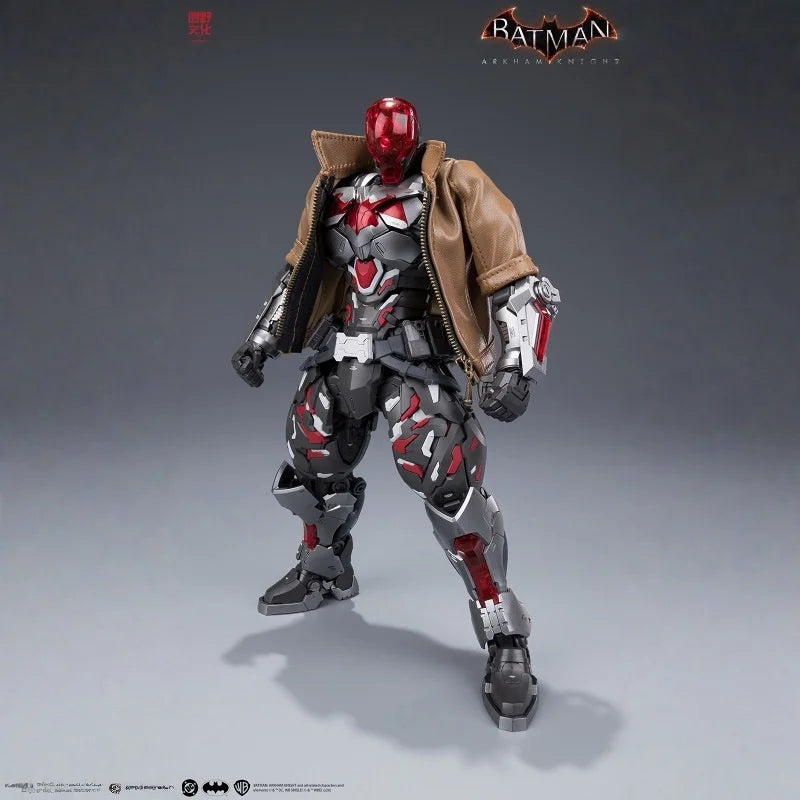 Original HEMOXIAN Arkham Knight Assembly Model YuanYe Over Zero Batman Action Figures 1/10 Statue Collection Kid Toy Gift
