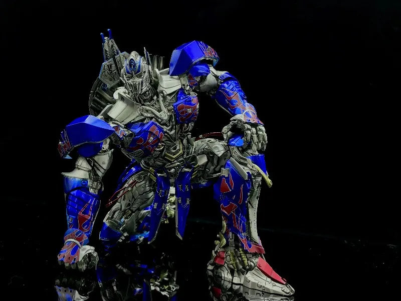 【2.0 VER IN STOCK NOW】MF-004 KO ThreeZero 3A G1 MDLX DLX Dark UT Knight Optimus Prime Metallic Action Figure