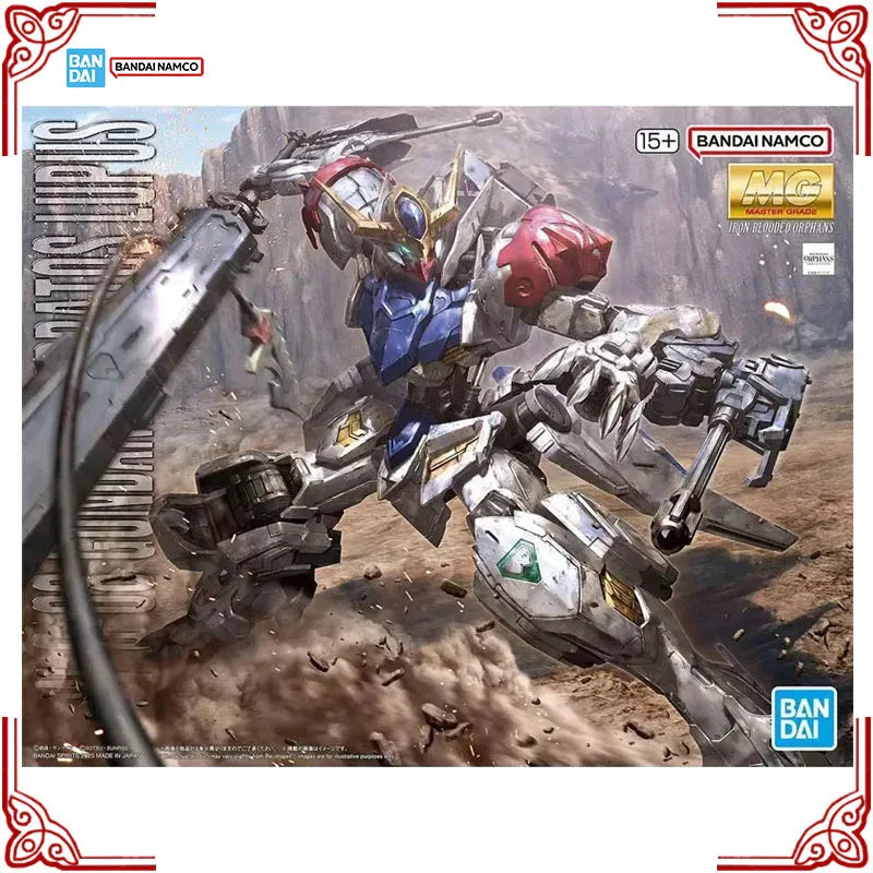 In Stock Genuine Bandai Gundam Model Kit MG 1/100 Gundam Barbatos Lupus Anime Action Figure Collection Assembly Model Toys Gifts