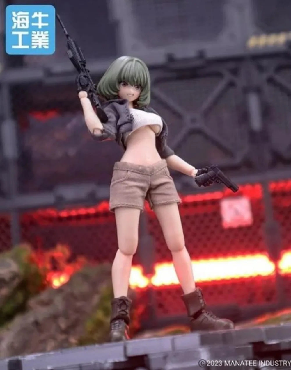 Original MANATEE INDUSTRY 1/12 ELLIE Action Figure 5th Anniversary Limited Edition Original Model Statue