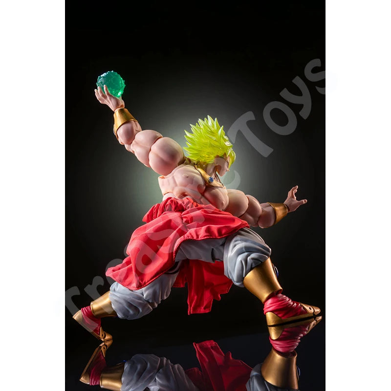In Stock MLan Works Broly Skirt Hem Dragon Ball Super Saiyan Broly Skirt Hem Clothes Anime Action Figures Gifts Toys