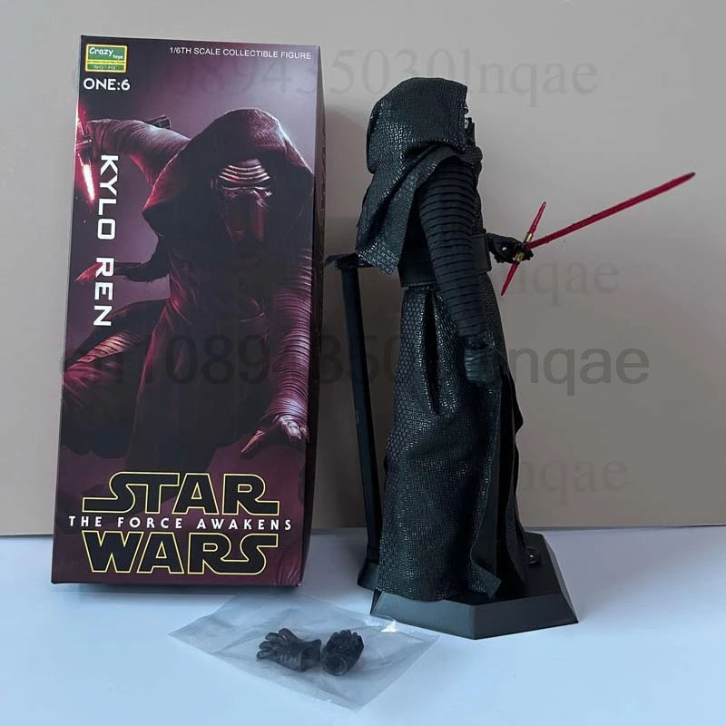 Crazy Toys 1:6 Star Wars Figure Movie Kylo Ren PVC Action Figure Collection Model Toys Room Ornament Gift For Kids