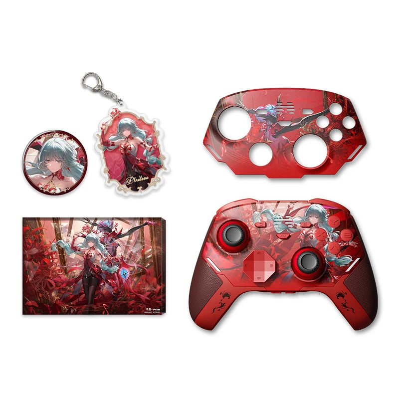 Wuthering Waves Cartethyia Phrolova Game Controller Wireless Bluetooth Tri-Mode Tmr Rocker Anime Game Switch Tablet Gamepad Gift