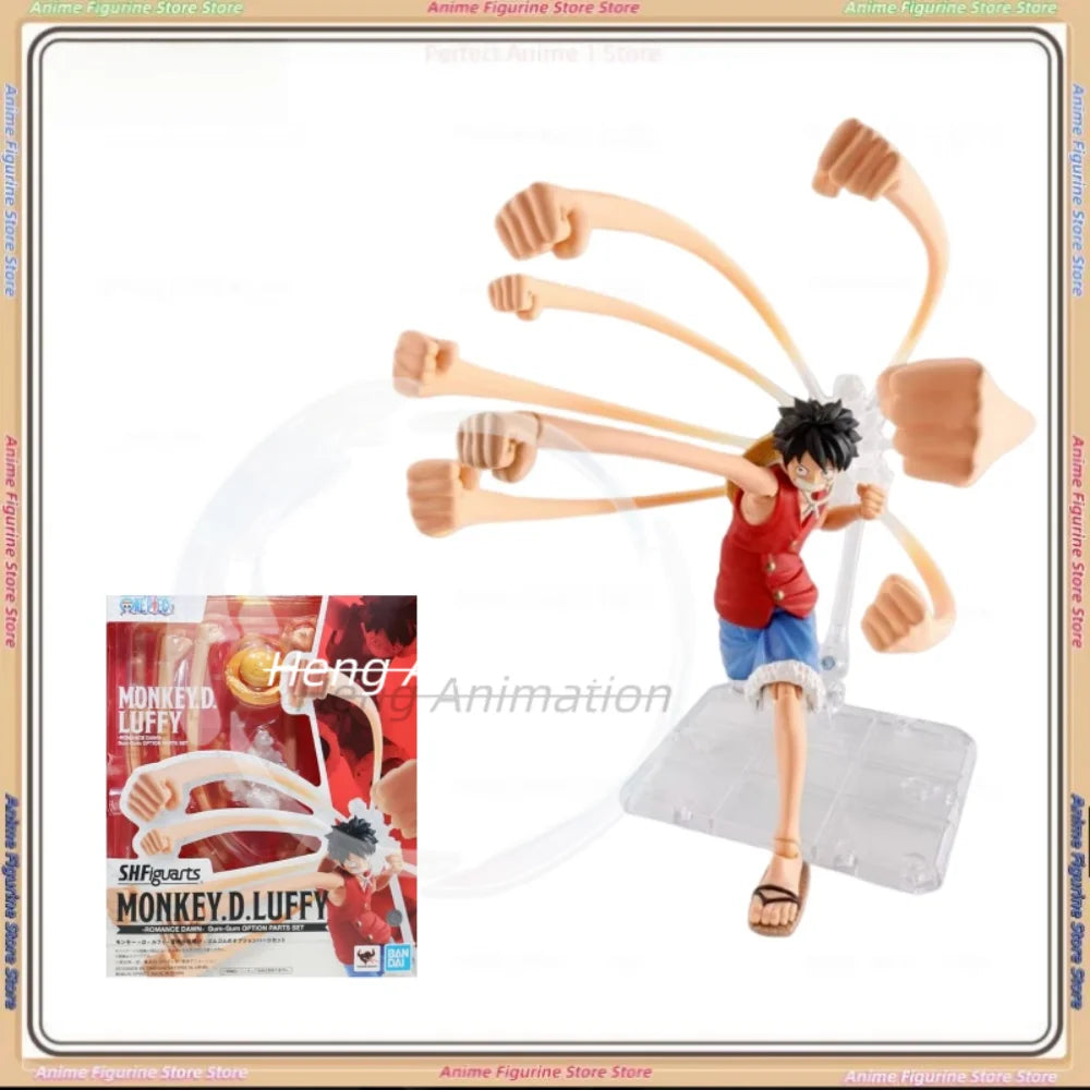 In Stock Bandai SHF S.H.Figuarts One Piece LUFFY ROMANCE DAWN Gum-Gum OPTION PARTS SET Figure