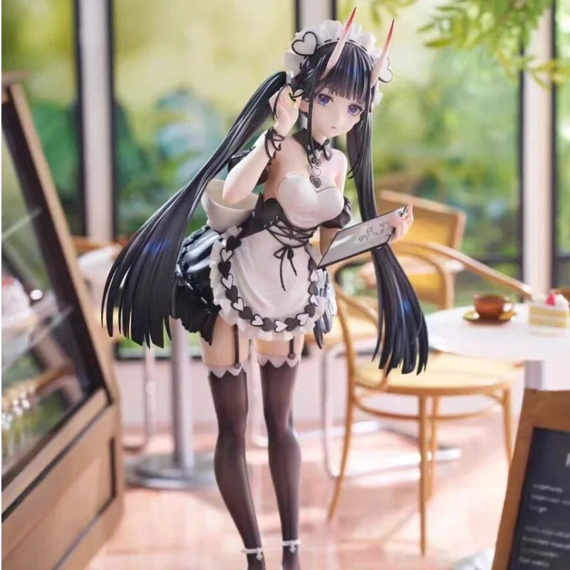 New 25cm Alice Glint Lane Noshiro Need Less Ice Maid Outfit Scale Figure In Stock Anime Collectible Statue For Game Gift Fans
