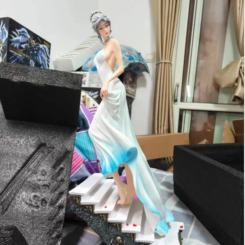 High quality Haiqin Yan Princess with Ghost Blade - Anime Statue Character Gk Display Model Asai Christmas Surprise Gift