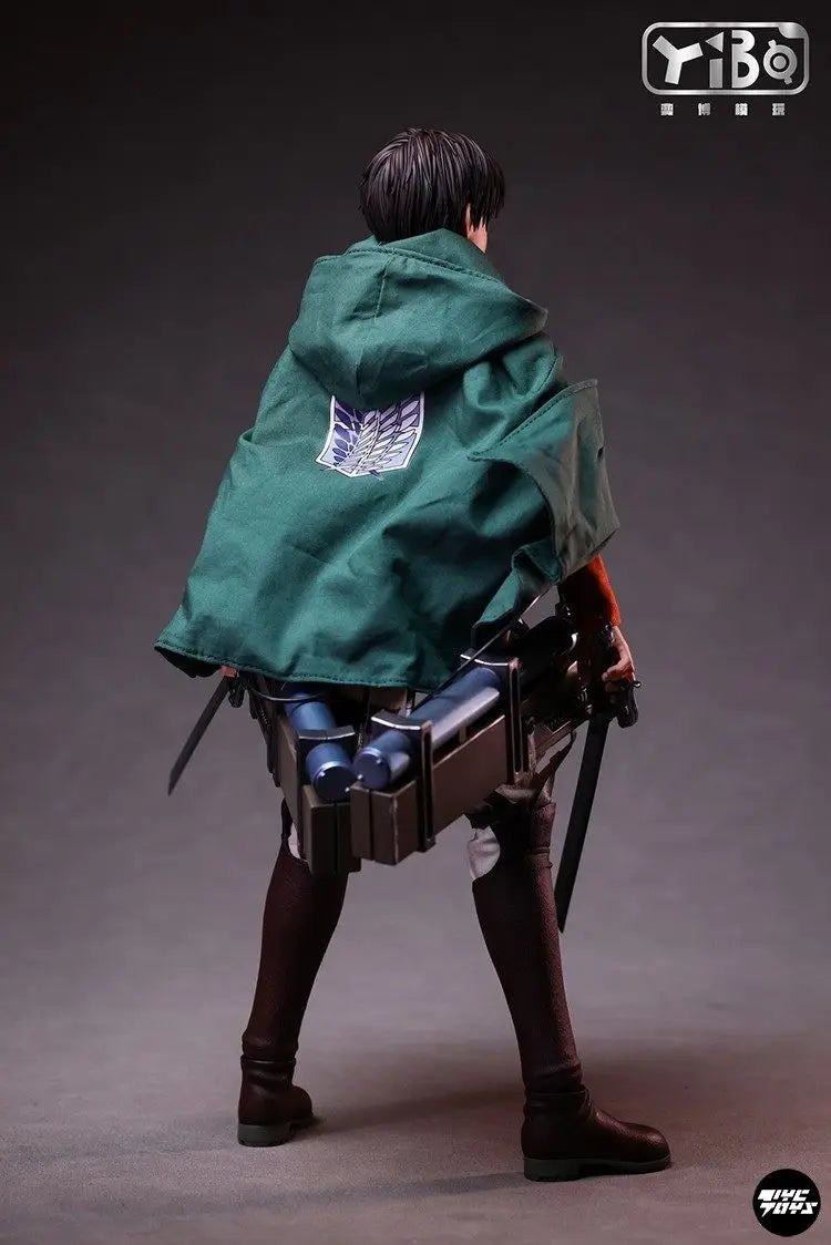 In Stock YIBO Toys Eren Attack on Titan YB-R2014 1/6 Action Figure Anime Model Trendy Toys Desktop Doll Gift Collectibles