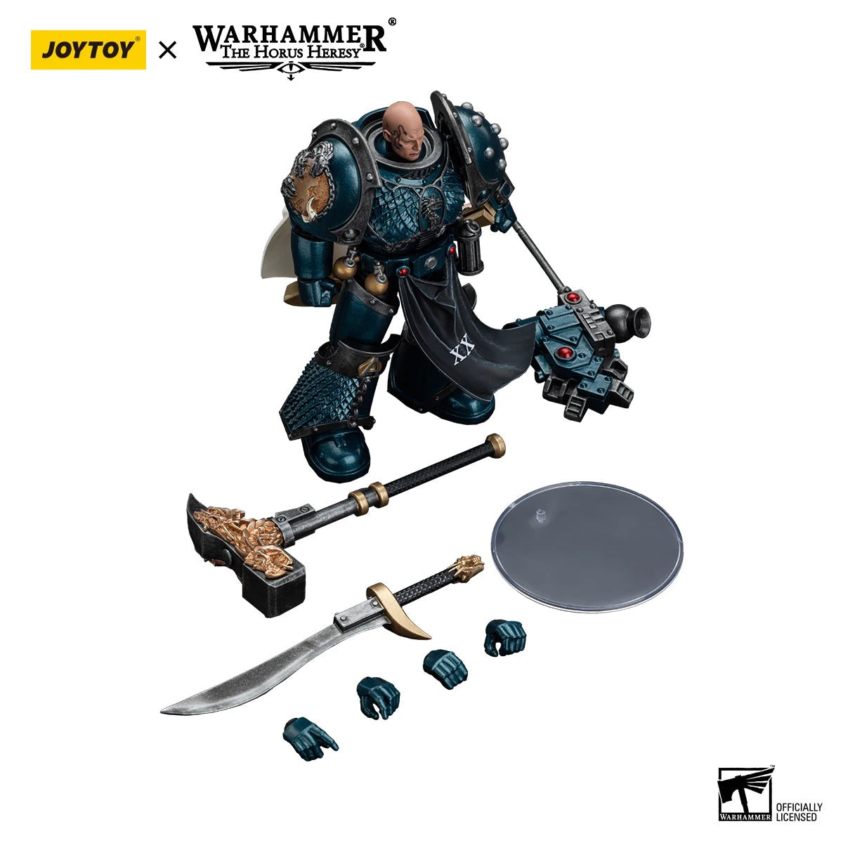 [IN-STOCK] JOY TOY Warhammer 30K 1/18 Action Figure Alpha Legion Harrowmaster Armillus Dynat Anime Military Model