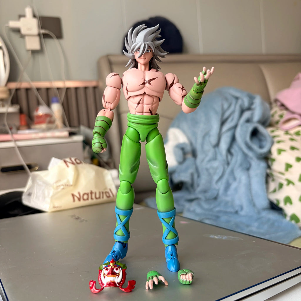 【Removable Mask】Saint Seiya Myth cloth Guilty Ikki's Master Kouros Saint Misterioso Jorge Garuda Articulated Toy Action Figure