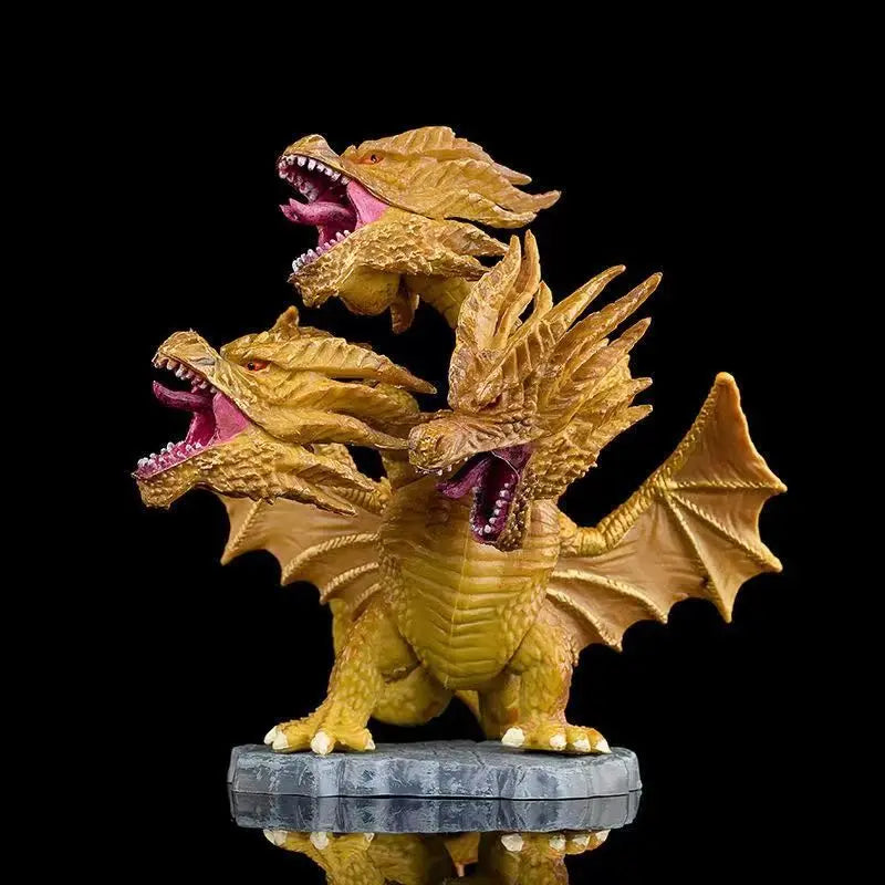 Godzilla Action Figures Ghidorah Rodan Figure Q Version Model Toy PVC Desktop Decoration Figurine Collect Children'S Toys Gift