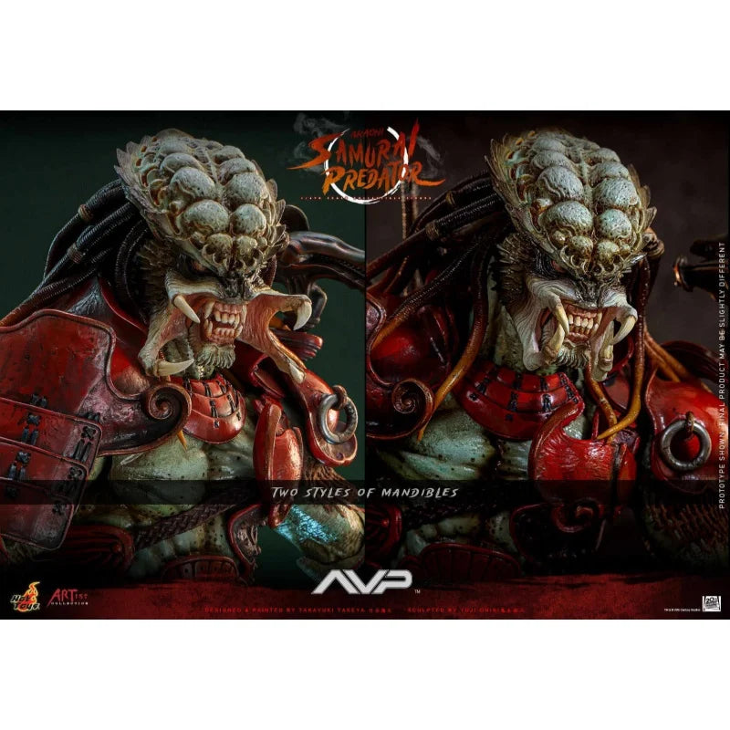 In Stock Original HOTTOYS HT 1/6 AC06《Alien Vs Predator》Samurai Predator Action Figures Collectable Model Surprise Toy Gift