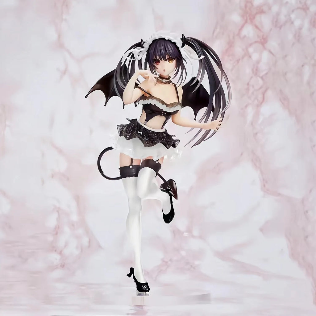 Classic Kurumi Tokisaki Figure Coreful DATE A LIVE IV Anime Figure Purple Devil Action Figure 21cm Model Collection Adult Gifts
