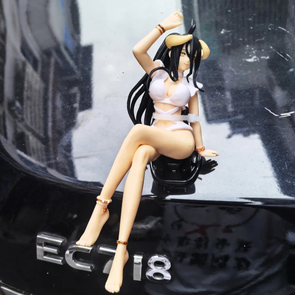 Overlord Albedo In Stock swimwear PVC Anime Action Figures Model Collection Ornament Anime Cartoon Model Toy Gift