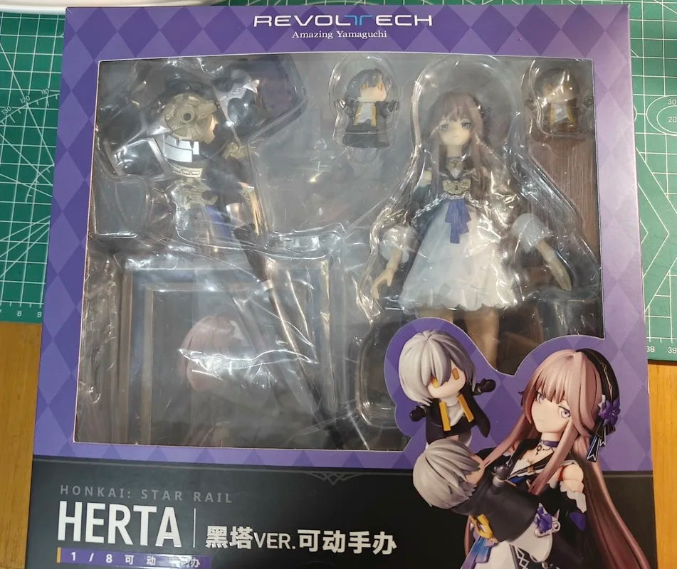 Honkai Star Rail Herta 1/8 Scale Articulated Action Figure Anime Character Collectible Model Desktop Display