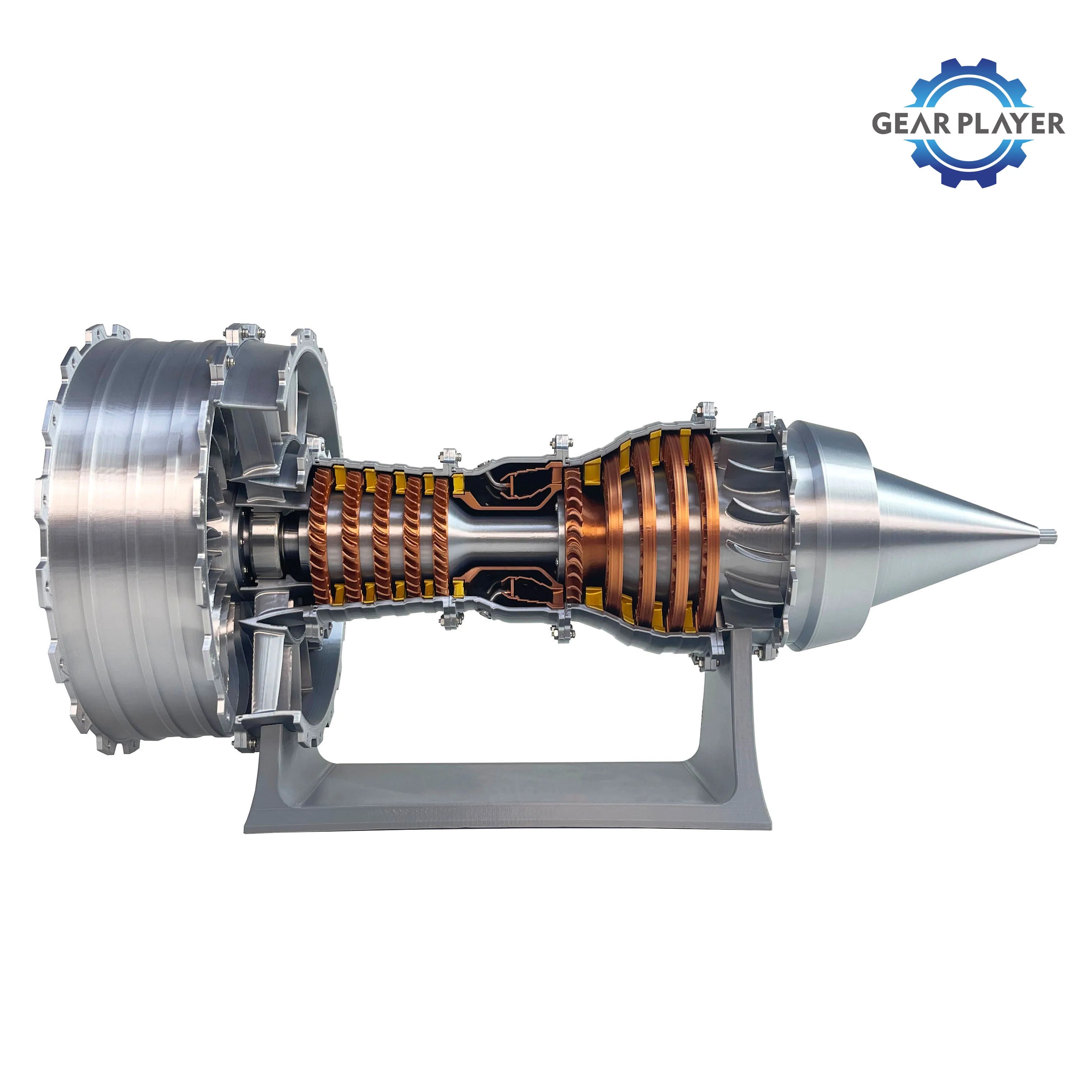 Super large turbine engine model Engine model kit Assembling toy