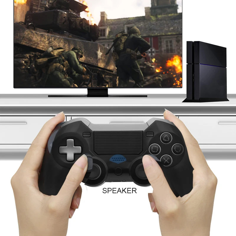 PS4 Gamepad Bluetooth-Compatible PS4 Controller Wireless Bluetooth Gamepad Game Controller For PC PS4 Game Console
