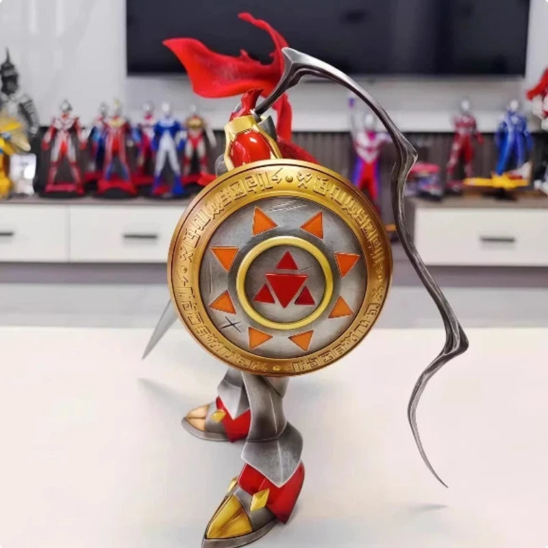 40cm Digimon Gallantmon Matsuda Takato Anime Figures Guilmon Royal Knights Duke Peripheral Pvc Model Desktop Ornaments Gifts Toy
