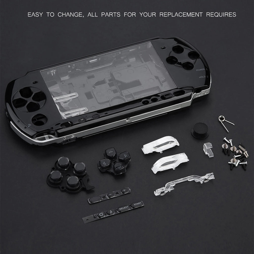 Full Housing Game Shell Replacement Full Housing Console Game Shell Case Cover Repair Parts For PSP 3006 Game Shell For PSP 3006