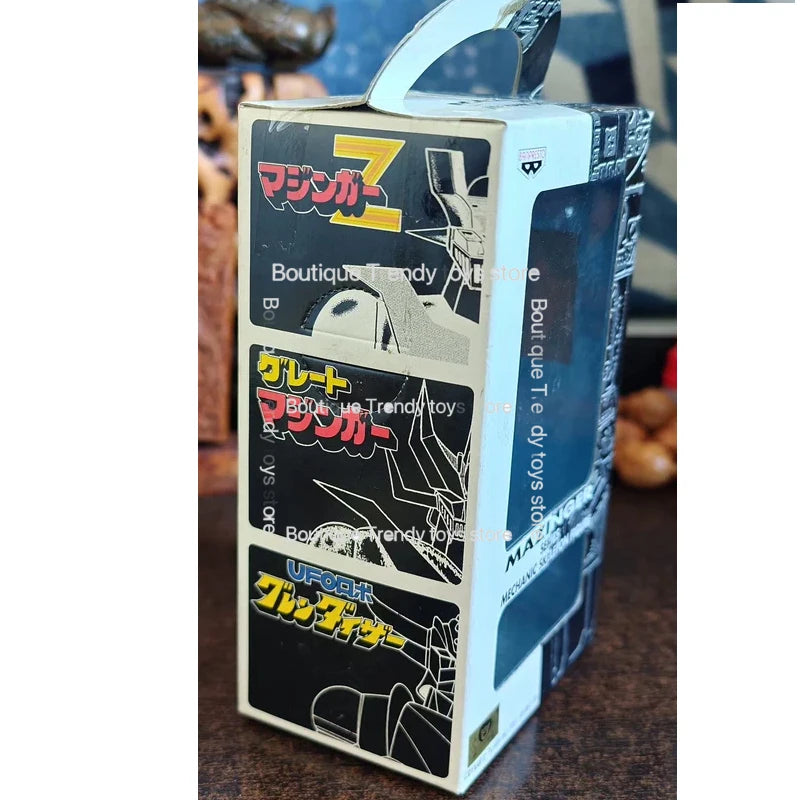 Bandai Genuine BANPRESTO MAZINGER SERIES MECHANIC SKELETON FIGURE UFO ROBOT GRENDIZER Anime Action Model Toy Gift Children Kid