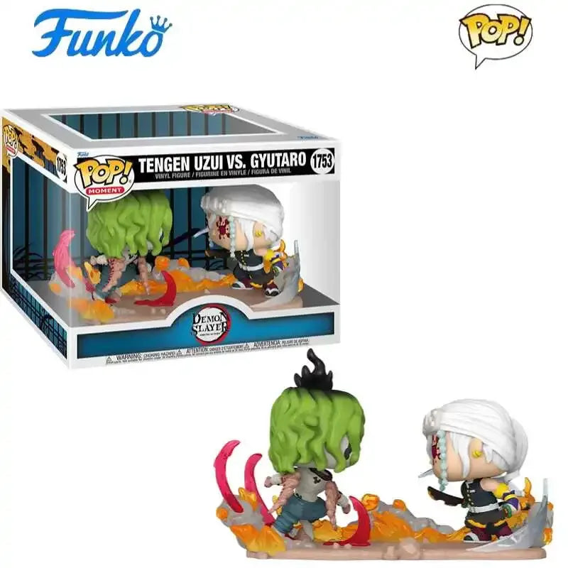 Funko POP Original Demon Slayer Anime Figure Kamado Nezuko Kamado Tanjirou Uzui Tengen Action Figure Toys for Boys Girls Gift