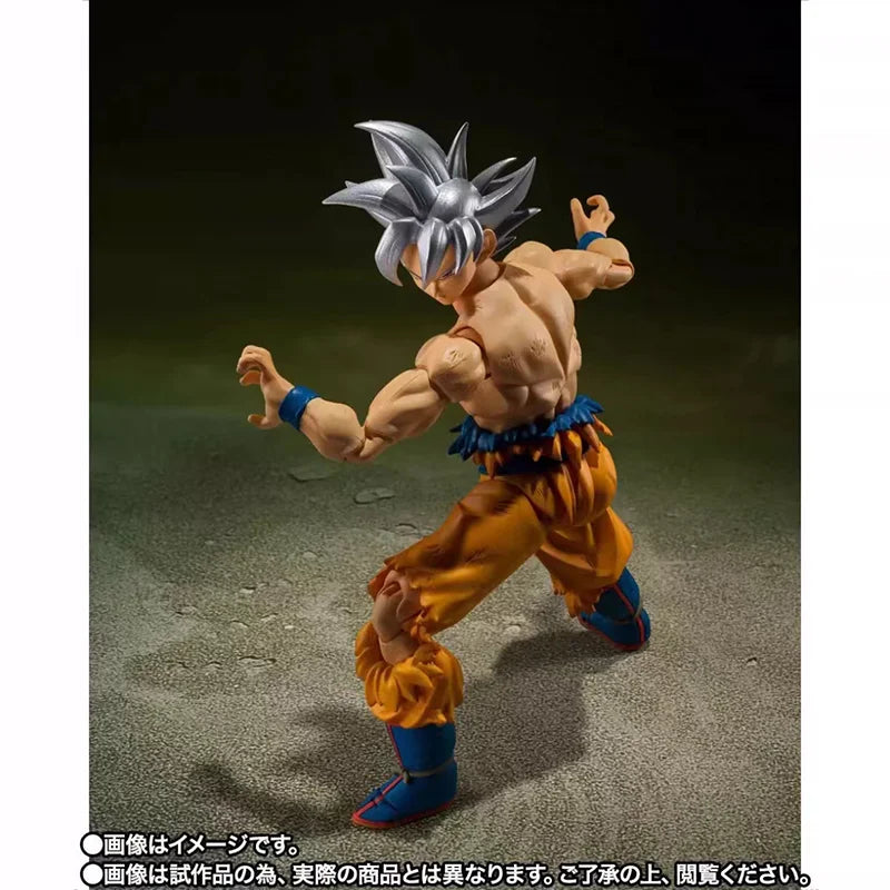 In Stock Original Bandai S.H.Figuarts SHF Dragon Ball Z Son Goku Ultra Instinct Toyotaro Edition VJ30TH Anime Model Toys